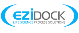 The logo of our partner, EziDock