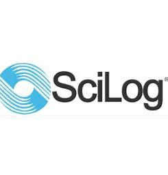 The logo of our partner, SciLog